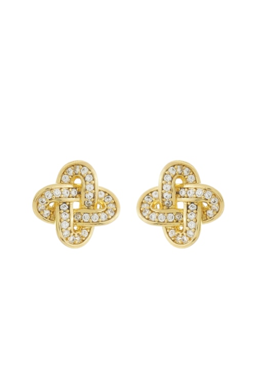 BRINCO PEQUENO DE ELOS CRAVEJADOS NO OURO BM1841-O BRINCO PEQUENO DE ELOS CRAVEJADOS NO OURO BM1841-O