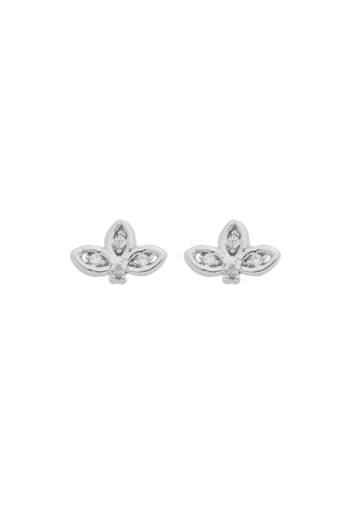 BRINCO PEQUENO FLOR DE LÓTUS CRAVEJADO BM1137-R BRINCO PEQUENO FLOR DE LÓTUS CRAVEJADO BM1137-R