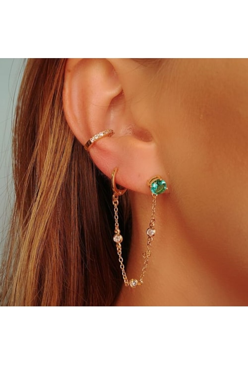 BRINCO PIERCING FAKE DE ZIRCÔNIA BM155-O