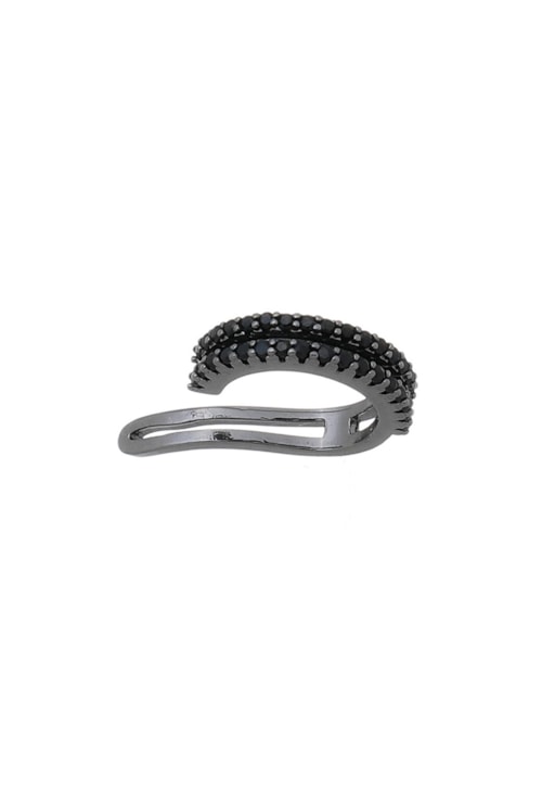 BRINCO PIERCING FAKE DE ZIRCÔNIA DUPLO BM174-G