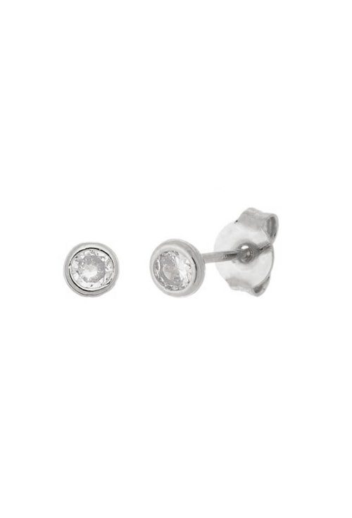 BRINCO REDONDO PONTO DE LUZ DE ZIRCÔNIA NO RÓDIO BM455-R BRINCO REDONDO PONTO DE LUZ DE ZIRCÔNIA NO RÓDIO BM455-R