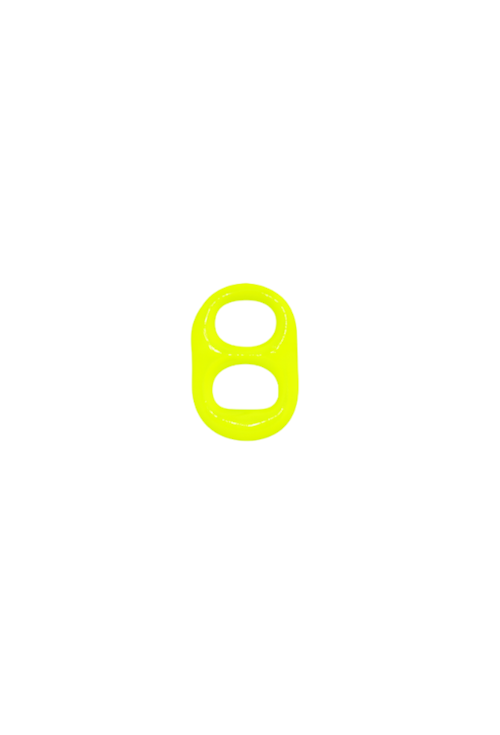 CHARM PINGENTE DE LACRE AMARELO NEON BM252