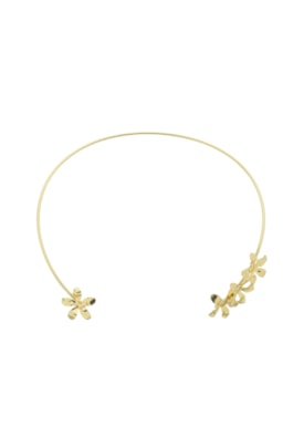 Produto CHOKER ARO DE FLOR COM ABERTURA FRONTAL NO OURO CH269-O