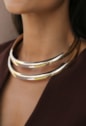 CHOKER ARO DUPLO OURO CH388-O