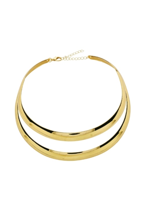 CHOKER ARO DUPLO OURO CH388-O