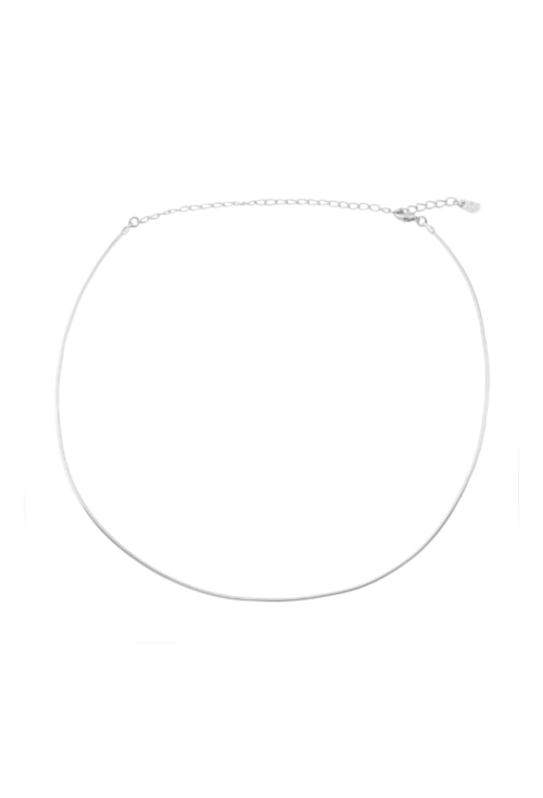CHOKER ARO LISO BANHADO A RÓDIO CH393-R