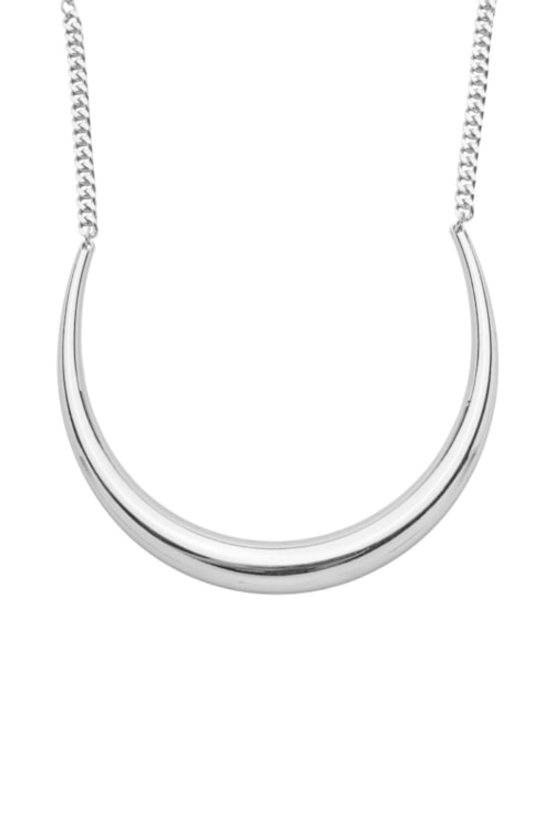 CHOKER ARO LISO PEQUENO COM CORRENTE RÓDIO CH391-R
