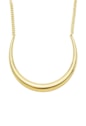 CHOKER ARO PEQUENO LISO COM CORRENTE OURO CH391-O