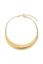 CHOKER ARO RÍGIDO LISO NO OURO CH365-O