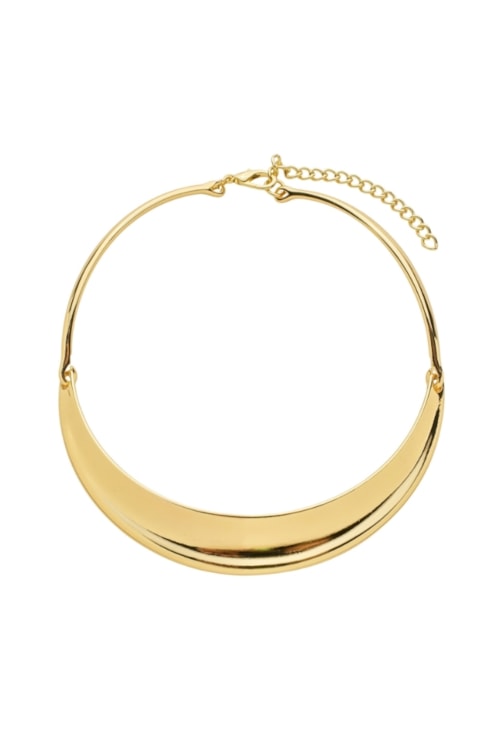 CHOKER ARO RÍGIDO LISO NO OURO CH365-O