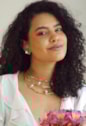 CHOKER ARO TRIPLO COM PÉROLAS GOTA EM OURO CH371-O