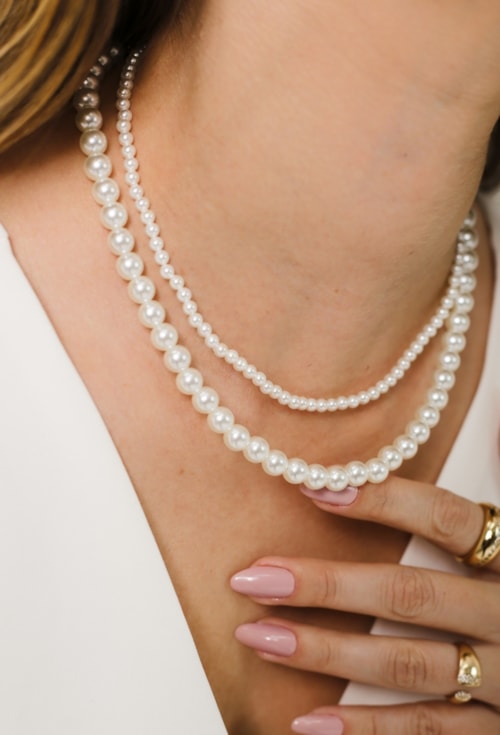 CHOKER CLÁSSICA DE PÉROLAS CH277-O