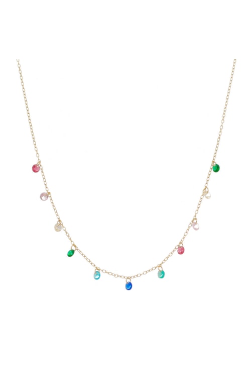 CHOKER COM CRISTAIS RAINBOW CH056-O