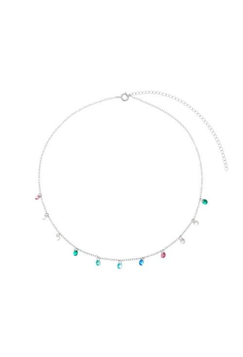 CHOKER COM CRISTAIS RAINBOW CH056-R