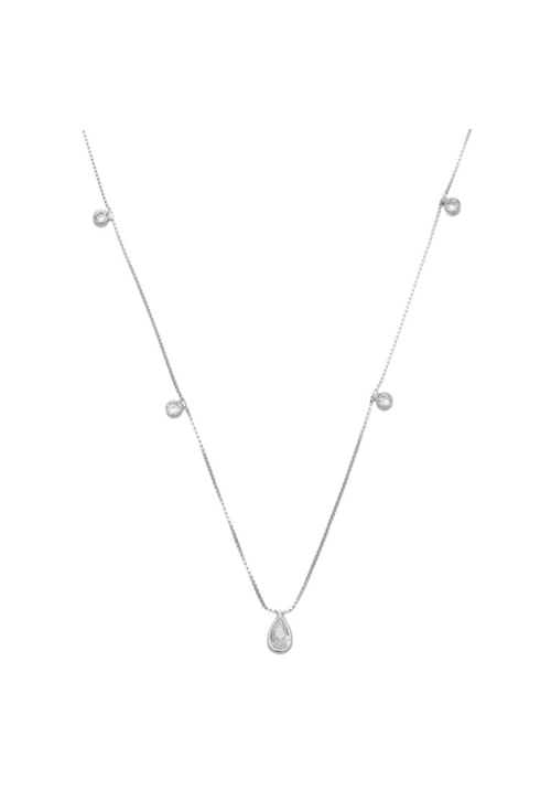 CHOKER COM GOTA DE ZIRCÔNIA CRISTAL CH160-R