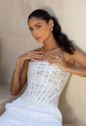 CHOKER COM PEDRAS JADE MORANGO BANHADA A OURO CH401-O