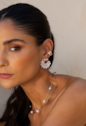 CHOKER COM PÉROLA SHELL BANHADA A OURO CH402-O