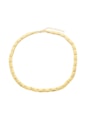 CHOKER COM PLAQUINHAS LISAS DOURADA CH381-O