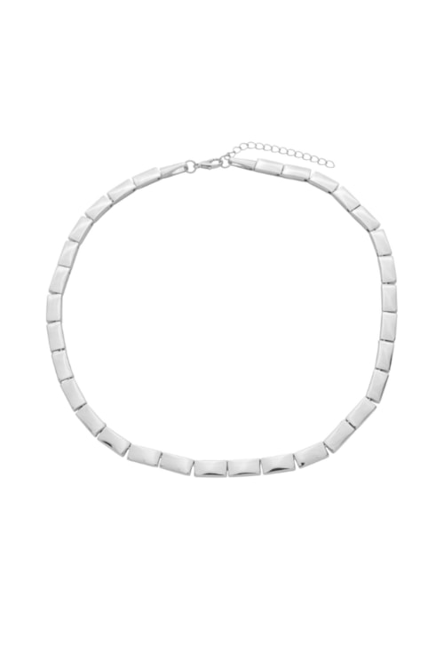 CHOKER COM PLAQUINHAS LISAS RODIADA CH381-R
