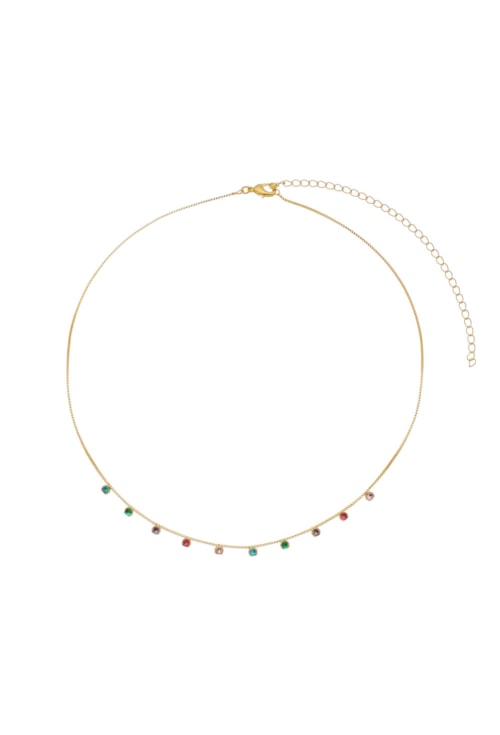 CHOKER COM PONTOS DE LUZ COLORS CH174-O