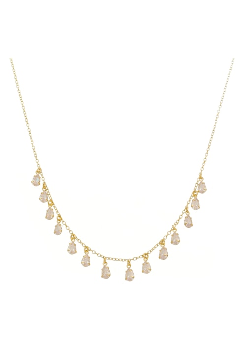 CHOKER COM PONTOS DE LUZ CRISTAL NO OURO CH124-O CHOKER COM PONTOS DE LUZ CRISTAL NO OURO CH124-O