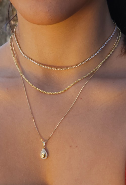 CHOKER CORDÃO BAIANO NO OURO CH123-O CHOKER CORDÃO BAIANO NO OURO CH123-O