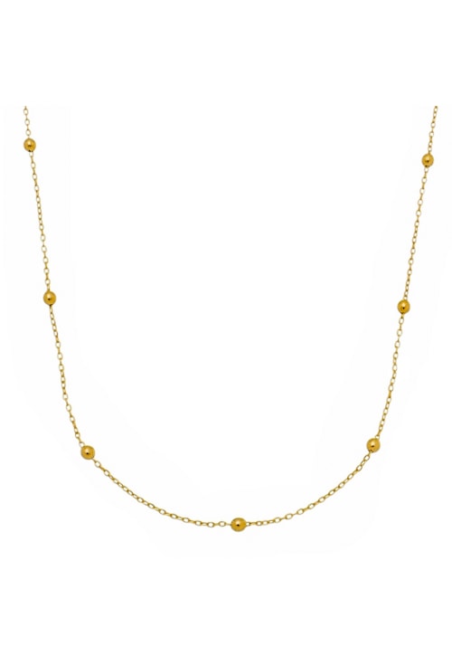 CHOKER CORRENTE CADEADO COM BOLINHAS CH198-O CHOKER CORRENTE CADEADO COM BOLINHAS CH198-O