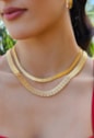 CHOKER CORRENTE ESTEIRA M NO OURO CH287-O