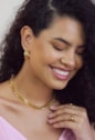 CHOKER CORRENTE GROSSA EM AÇO INOX DOURADO CH373-AD