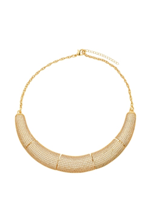 CHOKER CRAVEJADA DOURADA CH382-O