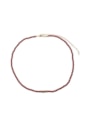 CHOKER CRISTAL RUBI COM MICROZIRCÔNIAS CRAVEJADAS CH355-O