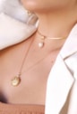 CHOKER DE ARO LISO MINIMALISTA NO OURO CH357-O