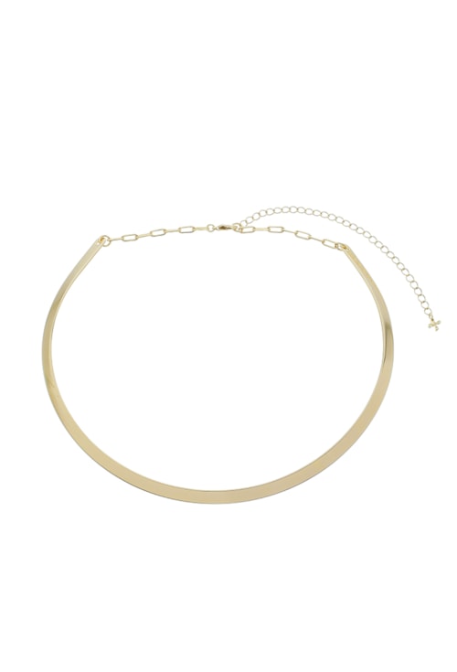 CHOKER DE ARO LISO NO OURO CH239-O