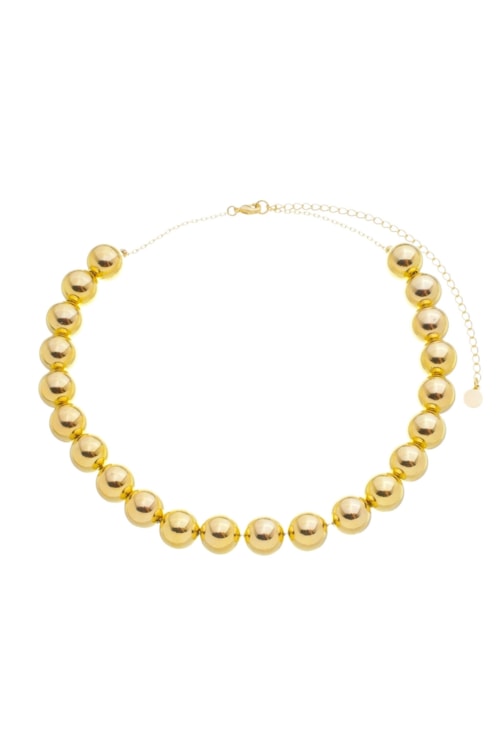 CHOKER DE BOLAS GRANDES NO OURO CH284-O CHOKER DE BOLAS GRANDES NO OURO CH284-O