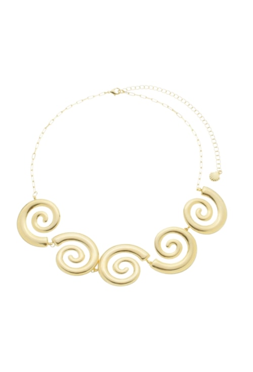 CHOKER DE CARACOL NO OURO CH329-O CHOKER DE CARACOL NO OURO CH329-O