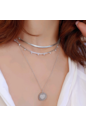 CHOKER DE CORRENTE E PONTO DE LUZ CRISTAL CH033-R