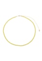 CHOKER DE CRISTAIS AMARELO CH336-O