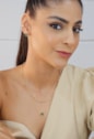 CHOKER DE CRISTAIS COLORIDOS CH254-O
