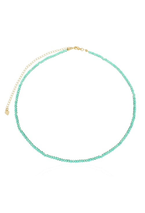 CHOKER DE CRISTAIS TURMALINA CH336-O