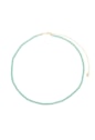 CHOKER DE CRISTAIS TURQUESA CH336-O