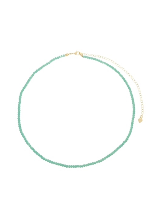 CHOKER DE CRISTAIS TURQUESA CH336-O