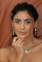 CHOKER DE CRISTAIS TURQUESA CH336-O