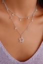 CHOKER DE ESTRELA E PONTOS DE LUZ EM ZIRCÔNIA CH194-R