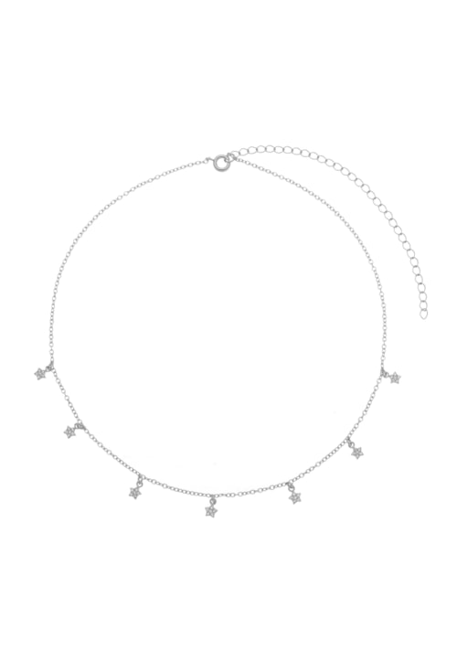 CHOKER DE ESTRELAS CRAVEJADAS CH185-R CHOKER DE ESTRELAS CRAVEJADAS CH185-R