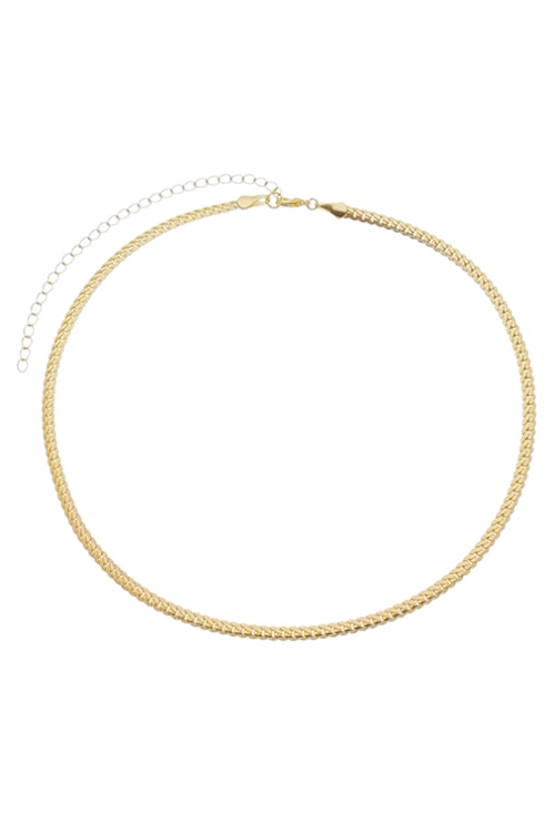 CHOKER DE FITA TRANÇADA CH211-O