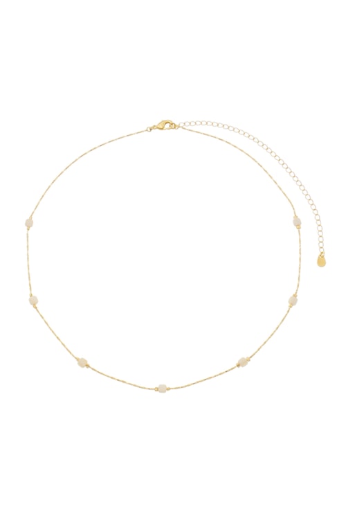 CHOKER DE MADRE PÉROLAS NO OURO CH165-O