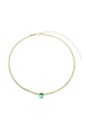 CHOKER DE MALHA COM CRISTAL TURMALINA CH222-O