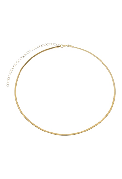 CHOKER DE MALHA DE FITA CH215-O CHOKER DE MALHA DE FITA CH215-O
