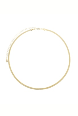 Produto CHOKER DE MALHA TEXTURIZADA M NO OURO CH295-O