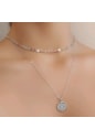 CHOKER DE MINI MEDALHAS CH091-R